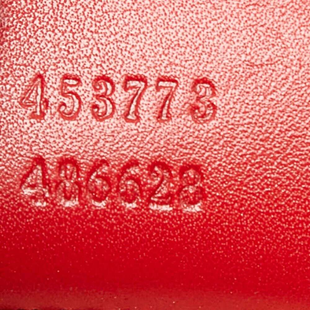 GUCCI Red Leather Tote Bag - Picture 12 of 12